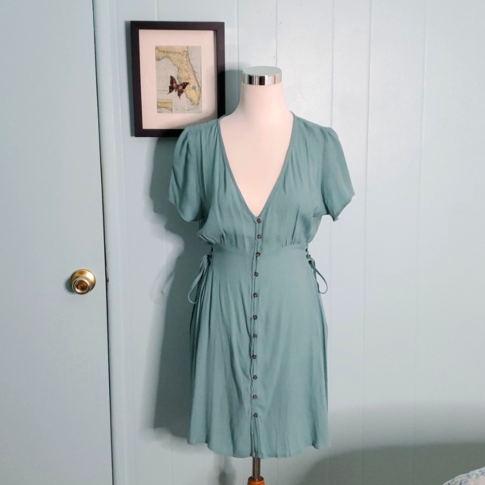 Forever 21 Blue Dress L NWOT
